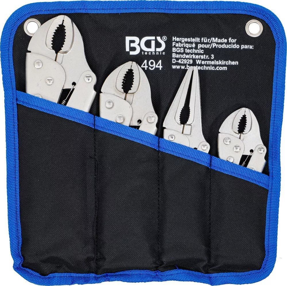 LOCKING GRIP PLIERS SET | 4 PCS. (494)
