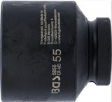 IMPACT SOCKET, HEXAGON | 25 MM (1") DRIVE | 55 MM (5855)