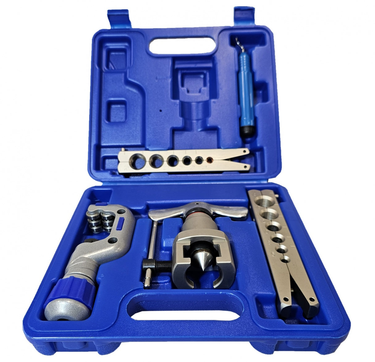 FLARING SET WITH CUTTER | ECCENTRIC CONE TYPE | RATCHET (WK-R806FT)