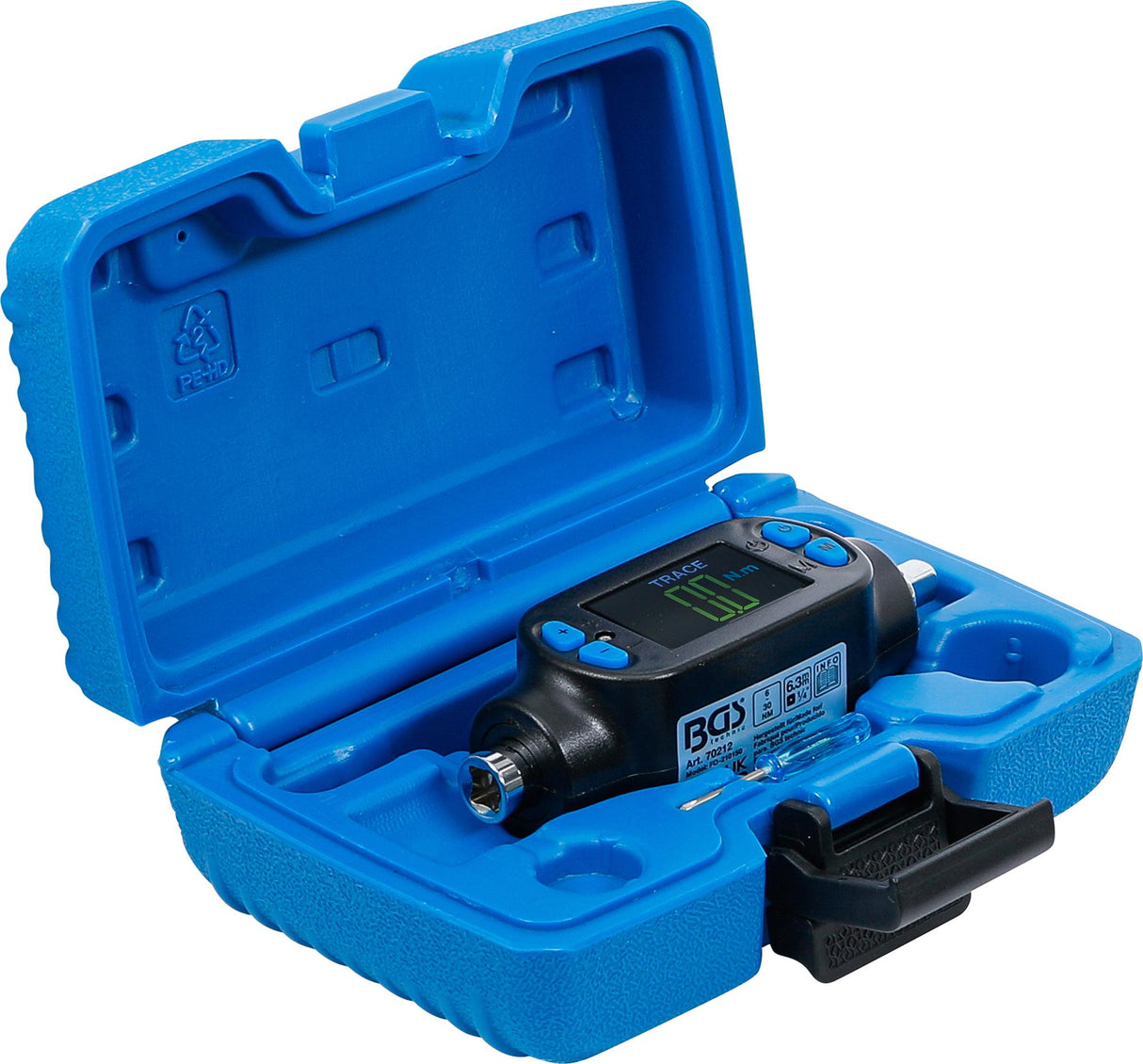 DIGITAL TORQUE ADAPTOR | 6.3 MM (1/4") | 6 - 30 NM (70212)