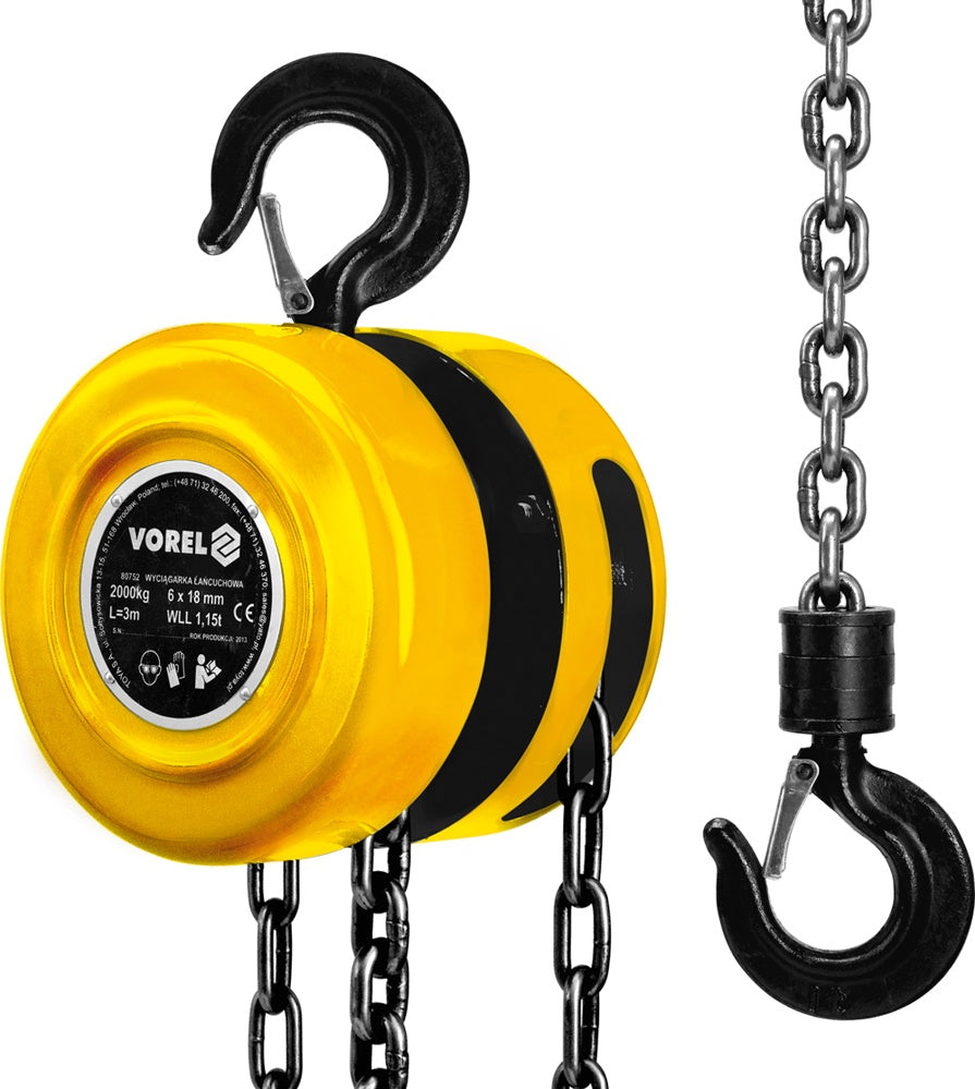CHAIN BLOCK 2000KG (80752)