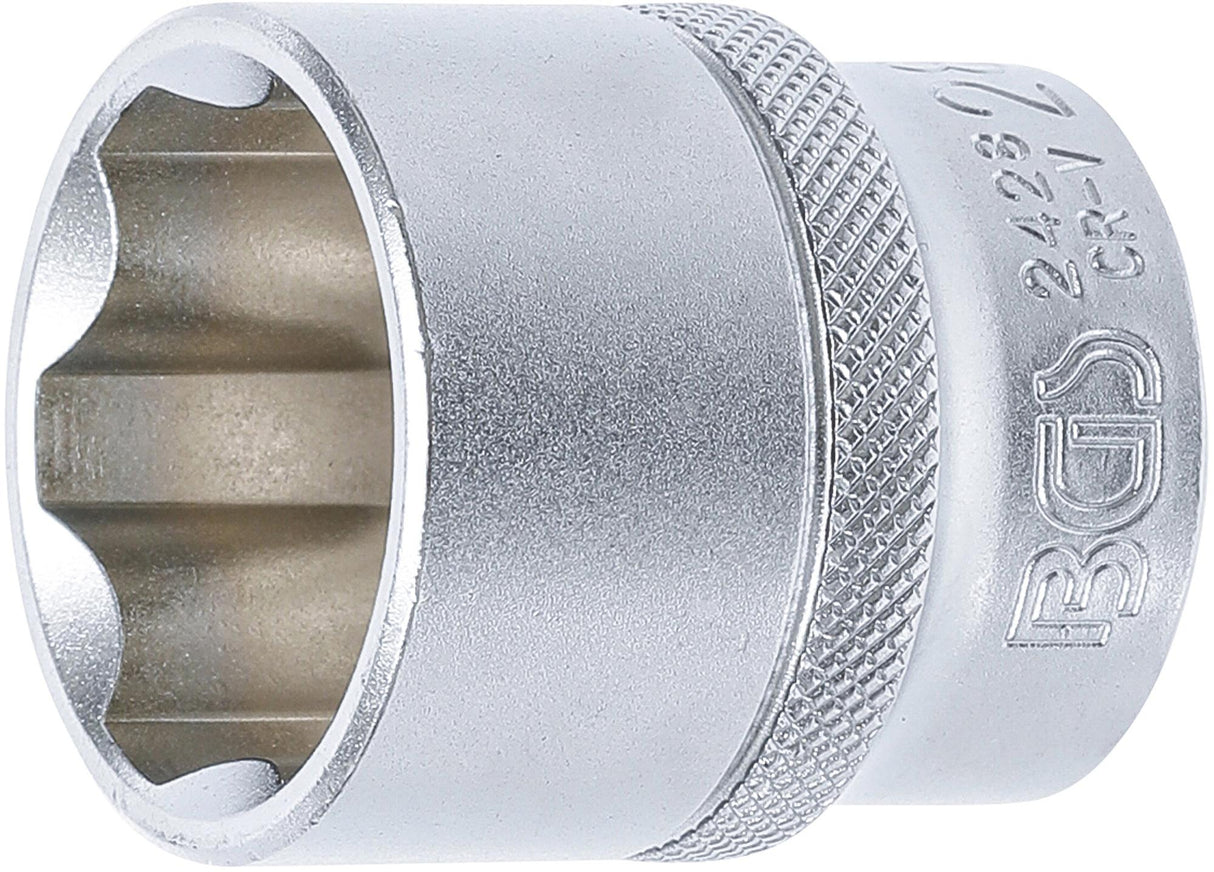 SOCKET, SUPER LOCK | 12.5 MM (1/2") DRIVE | 28 MM (2428)