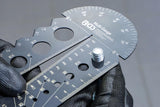 SCREWPITCH GAUGE AND THREAD TEMPLATE | METRIC | M3 - M20, 0.5 - 13.00 MM (74247)
