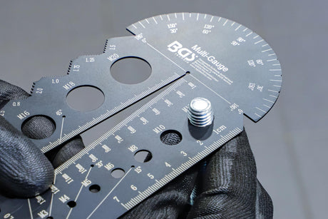 SCREWPITCH GAUGE AND THREAD TEMPLATE | METRIC | M3 - M20, 0.5 - 13.00 MM (74247)