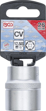 SOCKET, HEXAGON | 12.5 MM (1/2") DRIVE | 26 MM (2926)