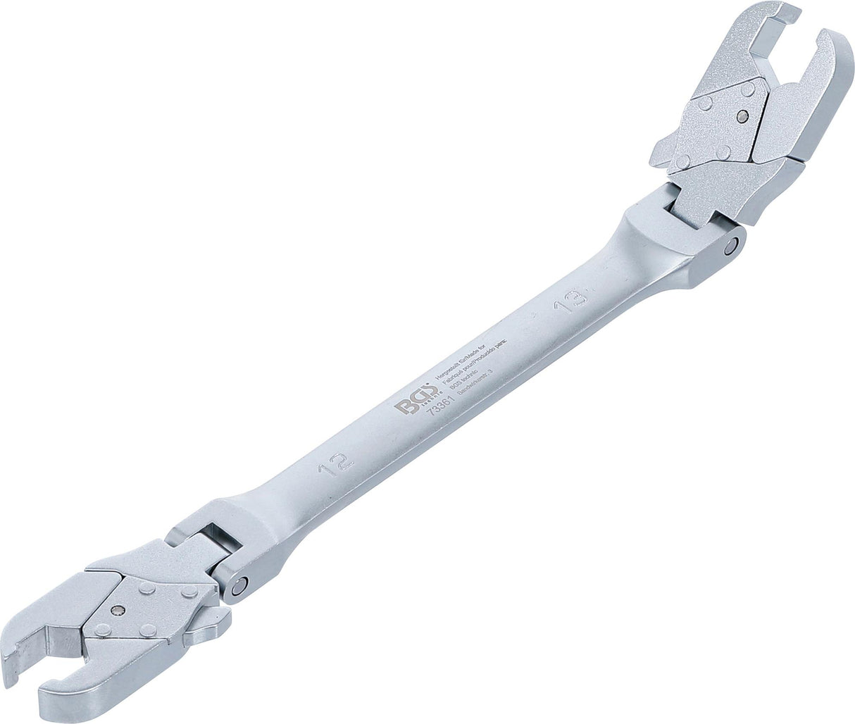 BRAKE PIPE WRENCH WITH RATCHETING FUNCTION | 12 X 13 MM (73361)