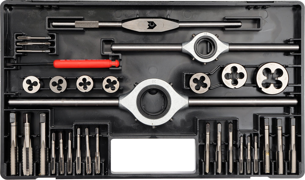 TAP AND DIE SET 32PCS M3-M12 (24900)