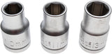 SOCKET SET | 12.5 MM (1/2") DRIVE | 10 - 11 - 13 MM | 3 PCS. (15123)