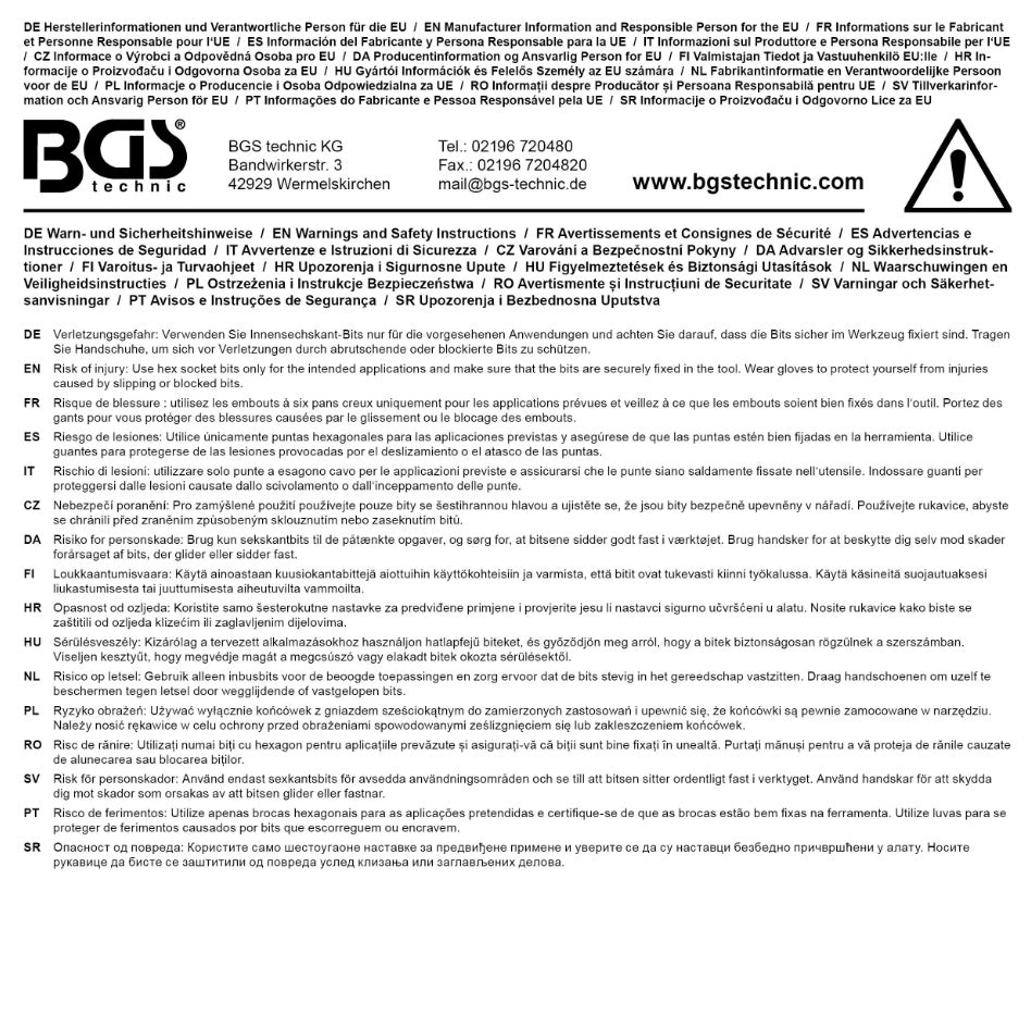 BIT SOCKET | 12.5 MM (1/2") | INTERNAL HEXAGON 18 MM (5052-18)