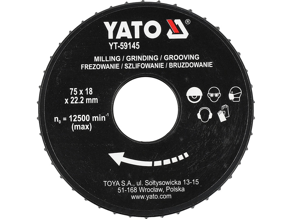 SAW RASP DISC 75MM (YT-59145)