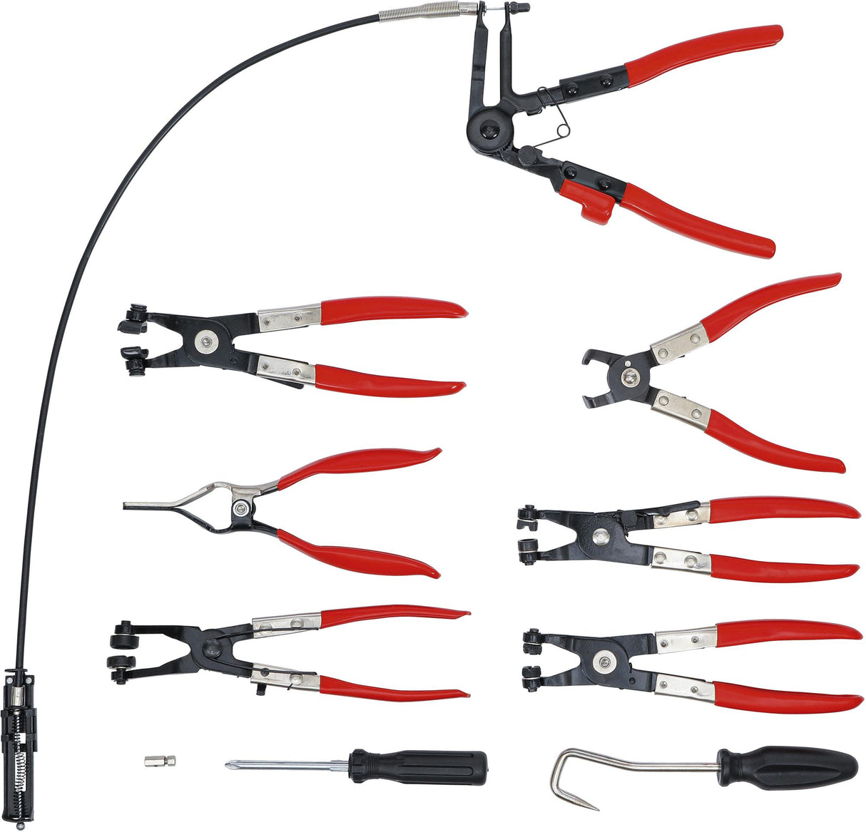HOSE CLAMP PLIERS SET | 10 PCS. (421)