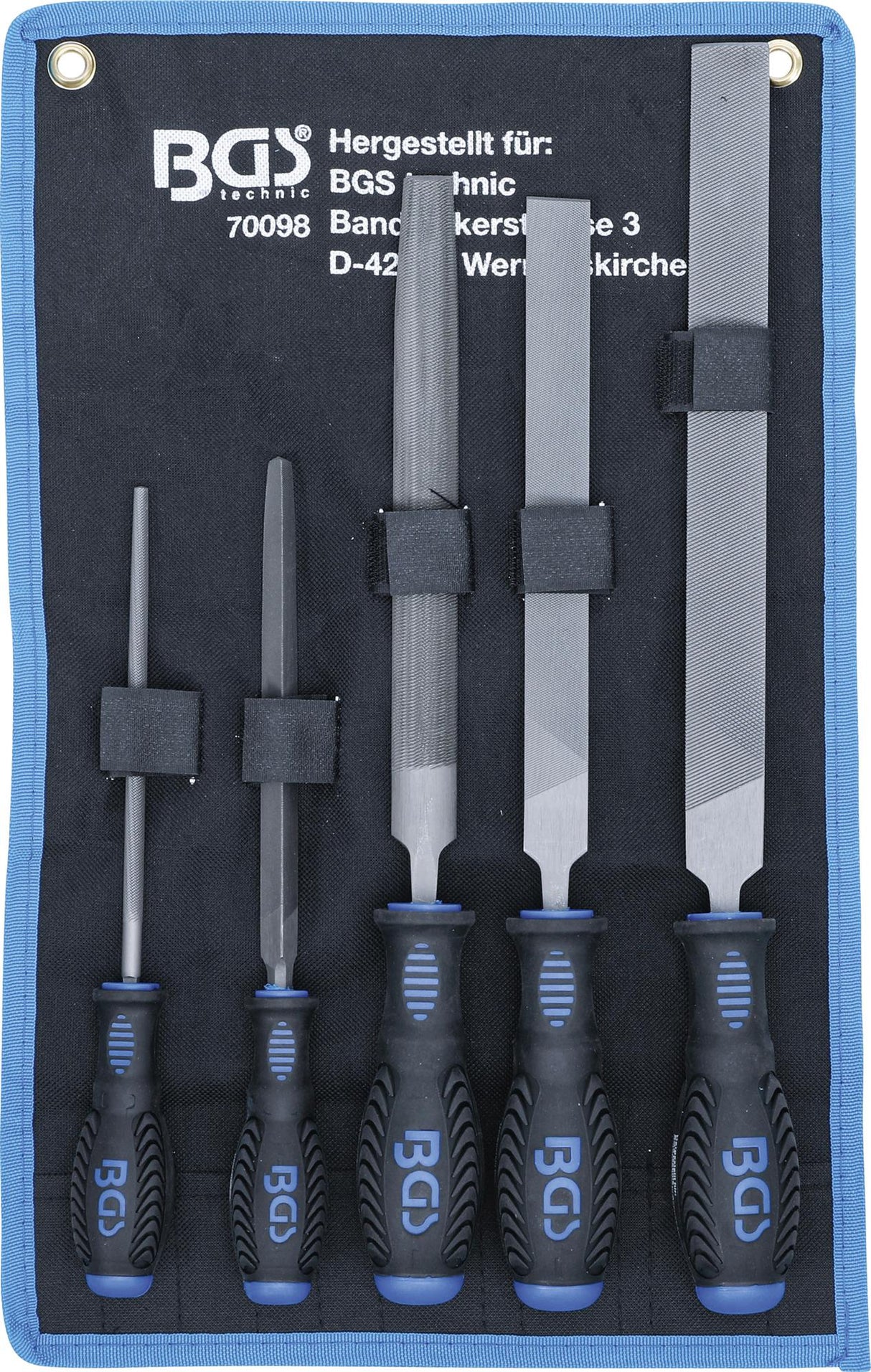 MACHINIST'S FILE SET | 5 PCS. (70098)