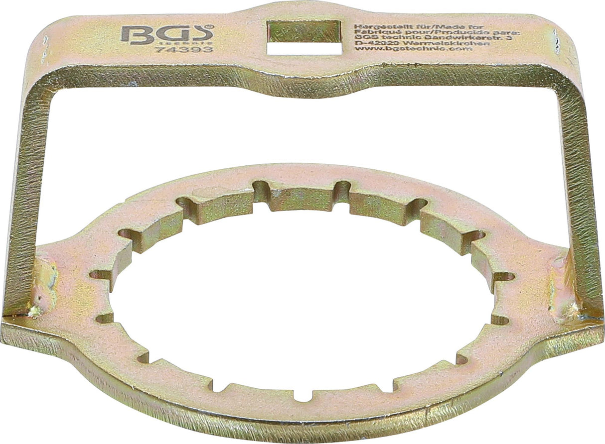 OIL FILTER WRENCH | 15-POINT | Ø 74.7 MM | FOR OPEL, VAUXHALL (74393)