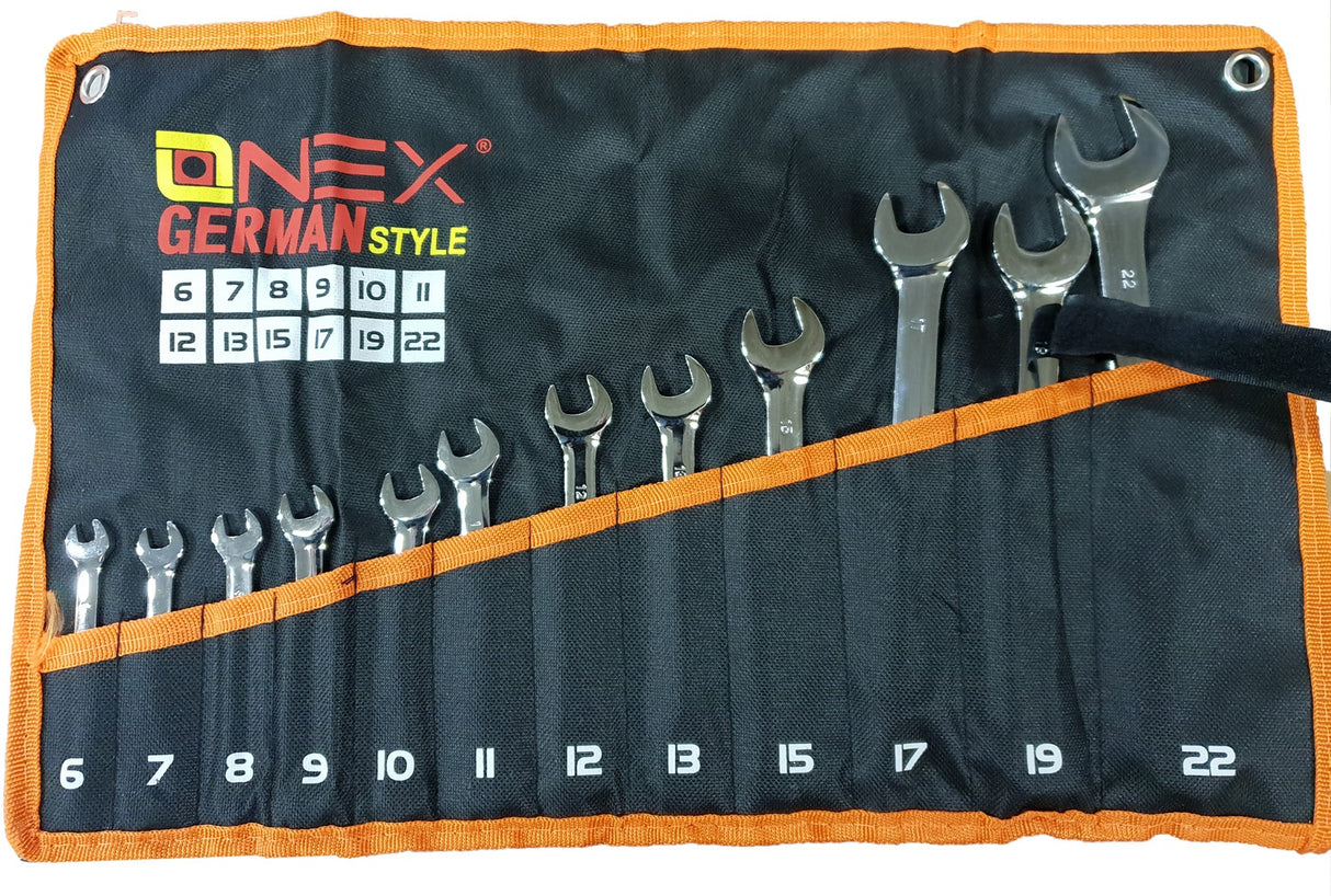 COMBINATION WRENCH SET | 6-22 MM | 12 PCS. (A39412)