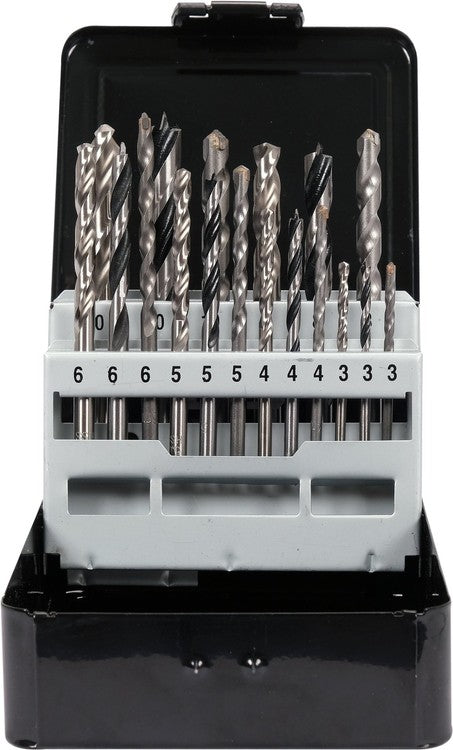 UNIVERSAL DRILL BIT SET 18PCS (YT-43490)