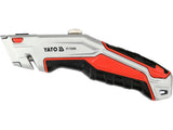 UTILITY KNIFE WITH TRAPEZOID BLADE (YT-75202)