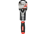 FLEXIBLE RATCHET HANDLE W.ROUND HEAD 1/4 (YT-07200)