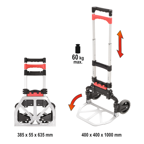 FOLDABLE HAND TRUCK 60KG (YT-37410)