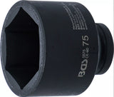 IMPACT SOCKET, HEXAGON | 25 MM (1") DRIVE | 75 MM (5875)