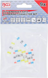 SOLDERING CONNECTOR ASSORTMENT | WITH SHRINK TUBE | 9 PCS. (85220)
