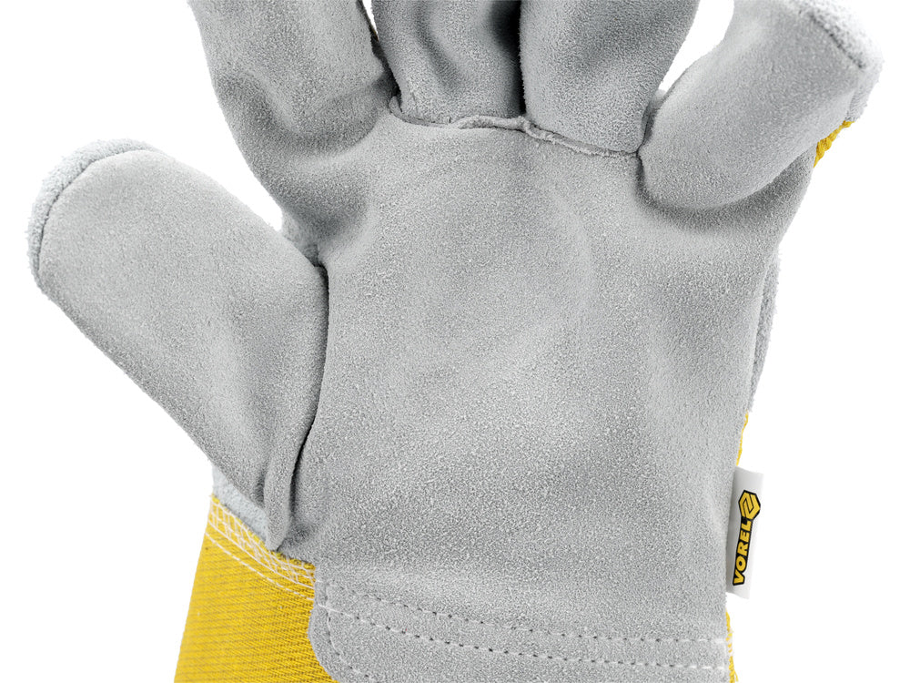 COW SPLIT LEATHER GLOVES S. 10 (74005)