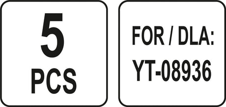5 PCS HOOK PANEL (YT-08937)