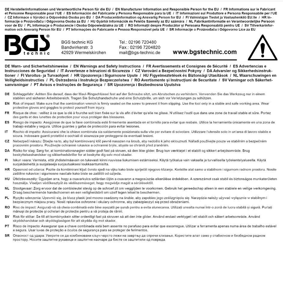 EMPTY CASE FOR BGS 32400 (32400-LEER)