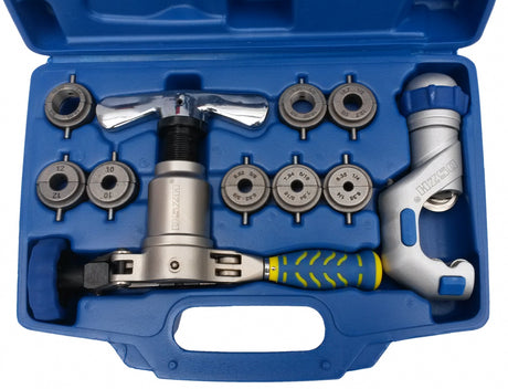 45 DEGREE ECCENTRIC CONE TYPE FLARING SET WITH CUTTER (WK-519FT)