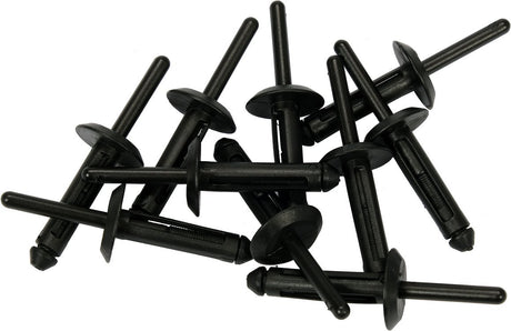 PLASTIC BLIND RIVETS 5.0X17.2MM 10PCS (YT-35982)