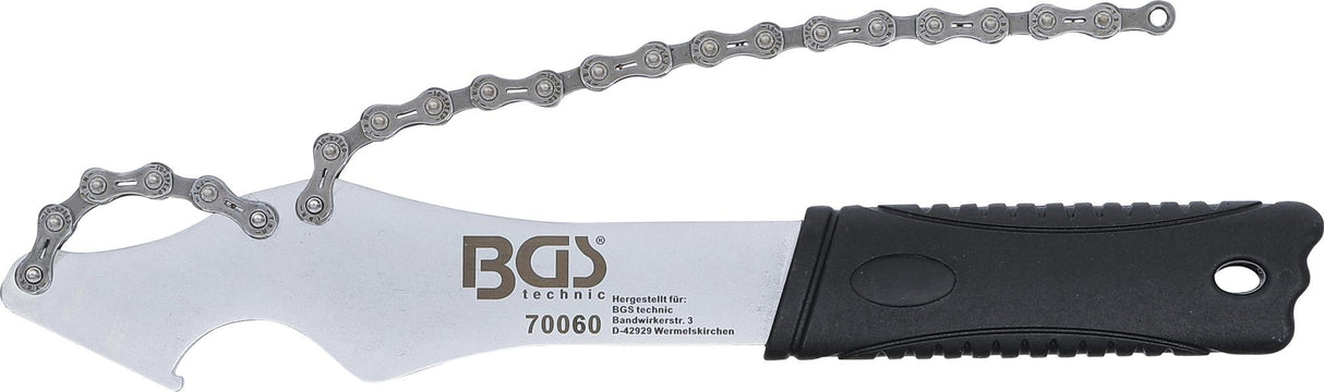 SPROCKET REMOVER WITH HOOK WRENCH (70060)