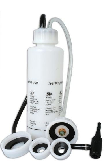 BRAKE FLUID BLEEDER TOOL PNEUMATIC | AIR FROM SPARE WHEEL (SK33881)