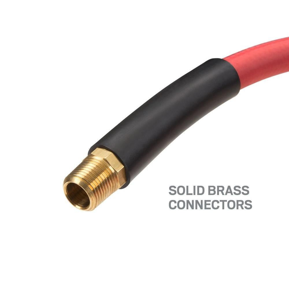 AIR HOSE WITH SLEEVES | 10 MM X 16 MM X 8 M | RUBBER+ (AH25)