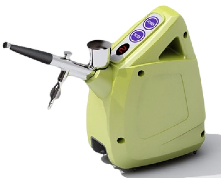 AIRBRUSH SET WITH COMPRESSOR AND PAINTS (LX-113)