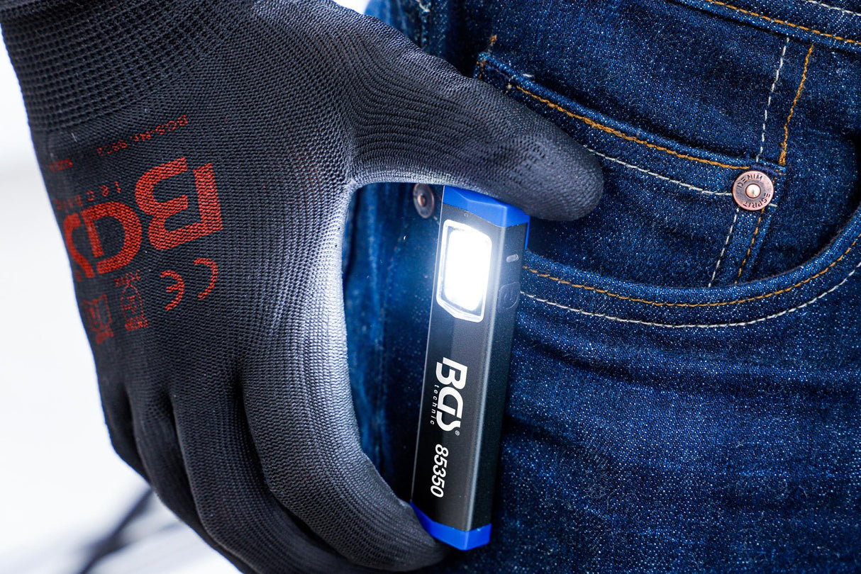 COB-LED ALUMINUM MINI HANDHELD LAMP (85350)