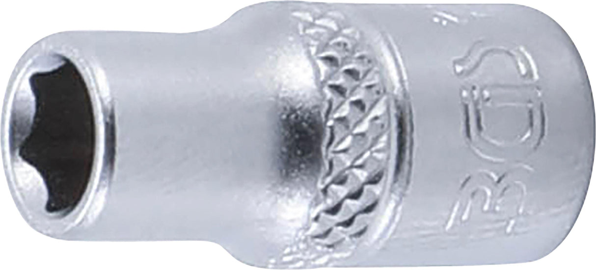 SOCKET, HEXAGON | 6.3 MM (1/4") DRIVE | 6 MM (2478)
