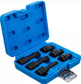 IMPACT BIT SOCKET SET | 12.5 MM (1/2") DRIVE | SPLINE (FOR XZN) M14 - M18 | 6 PCS. (5380)