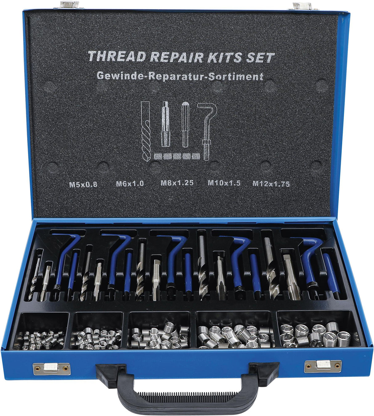 THREAD REPAIR KIT | M5 - M12 | 130 PCS. (1950)