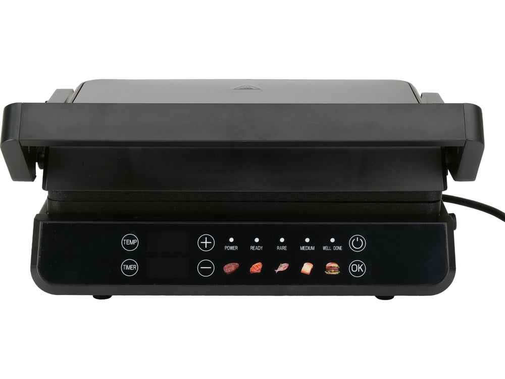 ELECTRIC GRILL, WAFFLE MAKER 2IN1 2000W, LED CONTROL PANEL (67440)