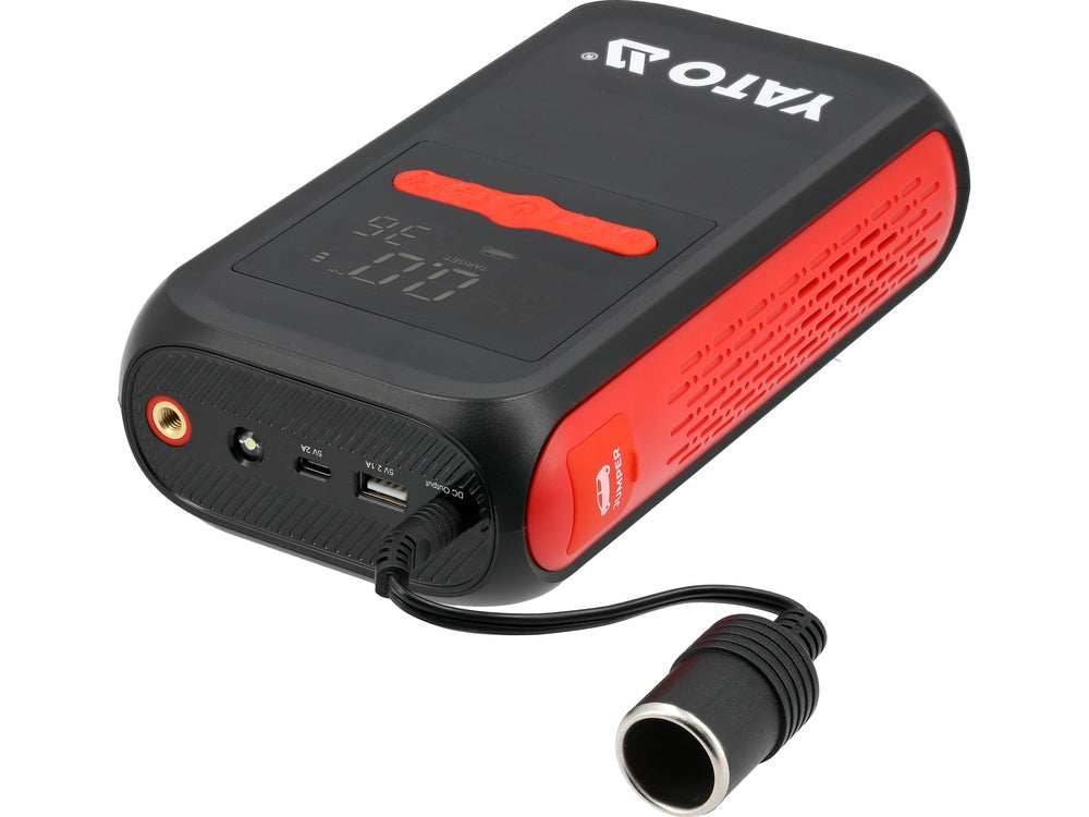 JUMP STARTER / BOOSTER | WITH COMPRESSOR | 12000 MAH (YT-83086)