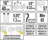 CHAIN 16" 3/8" (YT-84954)