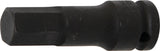 IMPACT BIT SOCKET | LENGTH 75 MM | 12.5 MM (1/2") DRIVE | INTERNAL HEXAGON 17 MM (5481-M17)