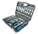 TOOL SET | 6.3 MM (1/4") + 12.5 MM (1/2") | 108 PCS. (ES78108)