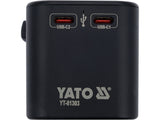 TRAVEL ADAPTER UNIV. USB, USB-C 65W (YT-81303)