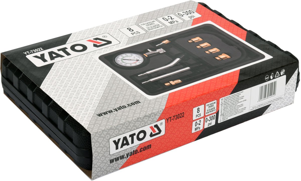 COMPRESSION TESTER KIT 8 PCS (YT-73022)
