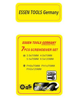 SCREWDRIVER SET 7 PCS. WITH CASE (SU9988)