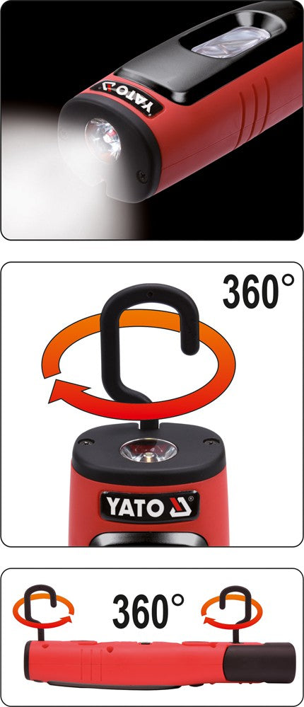 WORK LAMP RECHARGEABLE | SMD LED 3.5W + 3W (YT-08508)