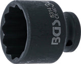 IMPACT SOCKET, 12-POINT | 12.5 MM (1/2") DRIVE | 34 MM (5314)