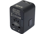 TRAVEL ADAPTER UNIV. USB, USB-C 65W (YT-81303)