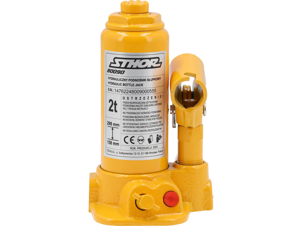 HYDRAULIC BOTTLE JACK 2T (80090)