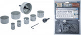 HOLE SAW SET | Ø 19 - 64 MM | DEPTH 24 MM | 11 PCS. (50315)